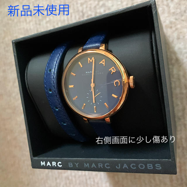 新品未使用 右側画面に少し傷あり MARC JACOBS腕時計