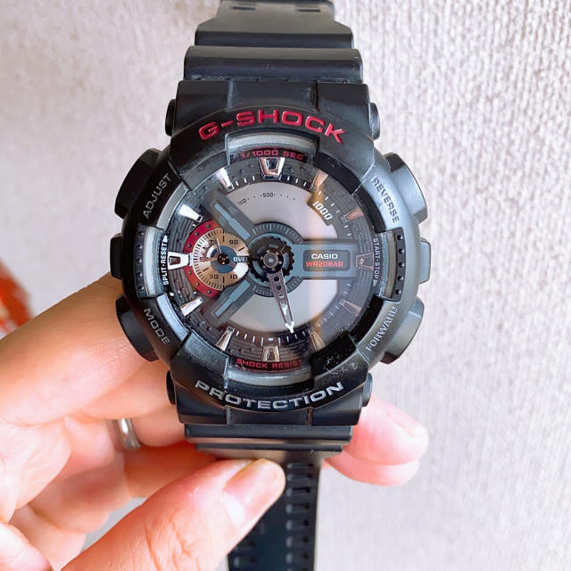 G-SHOCK(ジーショック)のGショック G-SHOCK GA110 ブラック メンズの時計(腕時計(デジタル))の商品写真