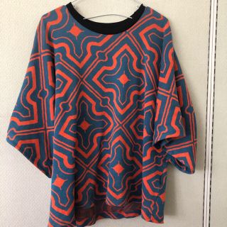 アンユーズド(UNUSED)のneon sign flower baggy t(Tシャツ/カットソー(半袖/袖なし))