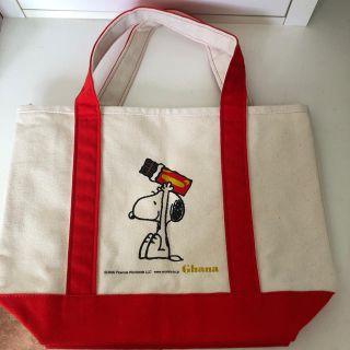 スヌーピー(SNOOPY)のSNOOPY   Ghanaチョコレート　トートバッグ(キャラクターグッズ)