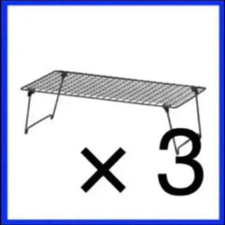 イケア(IKEA)のIKEA GREJIG グレイグ シューズラック ×3 (玄関収納)