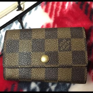 ルイヴィトン(LOUIS VUITTON)の本物♡ダミエキーケース♡6000(キーケース)