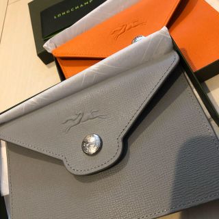 ロンシャン(LONGCHAMP)のロンシャン/Longchamp/未使用新品カードケース／スリム財布(パスケース/IDカードホルダー)