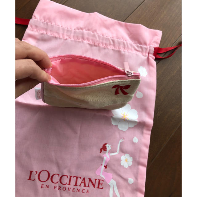 L'OCCITANE(ロクシタン)のL'OCCITANE トートバッグ　ポーチ　巾着 レディースのバッグ(エコバッグ)の商品写真