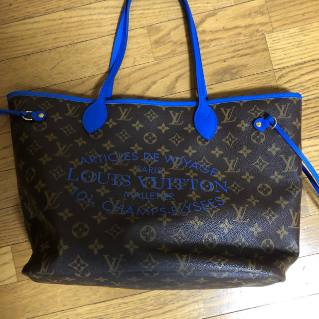 LOUIS VUITTON - ルイヴィトン　レア限定　トートバッグ　ネバーフル