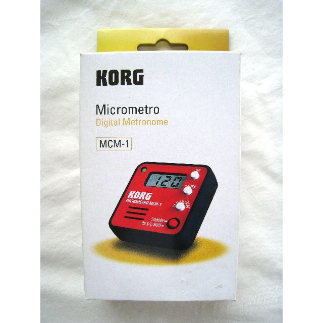 KORG 電子メトロノーム MCM-1 RD Micrometro KORG コルグ クリップ・タイプ 電子メトロノーム MICROMETRO MCM-1