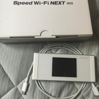 エーユー(au)のSpeed Wi-Fi NEXT W05 (PC周辺機器)