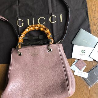 グッチ(Gucci)のグッチ　バンブー　バッグ　50周年(トートバッグ)