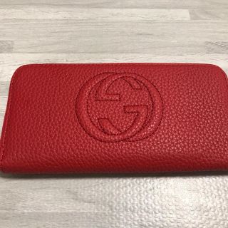 長財布 RED 値下げ(財布)