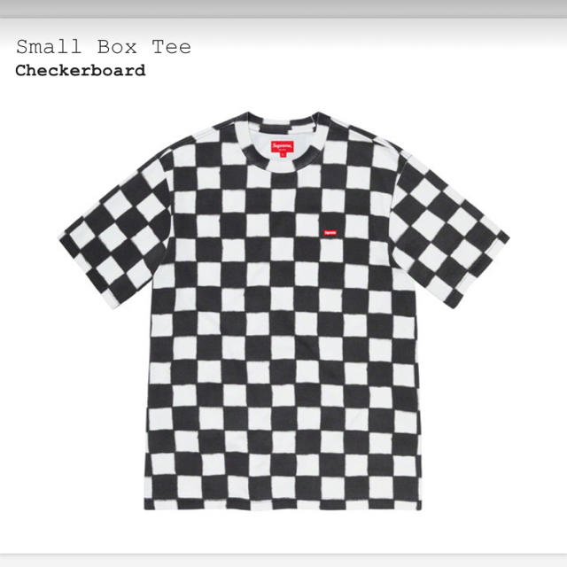 Lサイズ Supreme small box tee Chekerboard