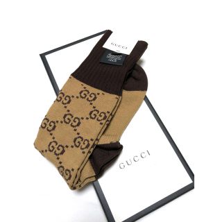 グッチ(Gucci)のGUCCI/グッチ GGソックス/靴下　ケリングタグ付き　新品未使用　正規品(ソックス)