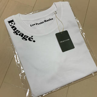 フリークスストア(FREAK'S STORE)のLes Petits Basics  ENGAGE NECKプリントTシャツ(Tシャツ(半袖/袖なし))