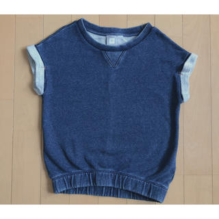 ギャップキッズ(GAP Kids)のGap kids＊デニムスウェットTシャツ(Tシャツ/カットソー)