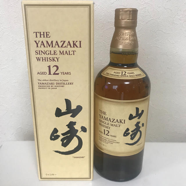 サントリー　山崎12年　700ml　　新品未開封食品/飲料/酒