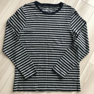 ムジルシリョウヒン(MUJI (無印良品))の無印良品　メンズ　ボーダーカットソー(Tシャツ/カットソー(七分/長袖))