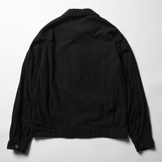 COMOLI 19ss  ベタシャンブルゾン 　黒 3