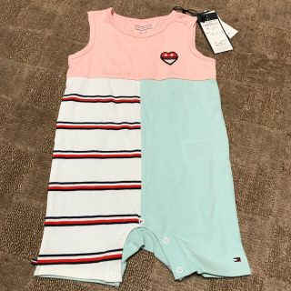 トミーヒルフィガー(TOMMY HILFIGER)の！専用！袖なし ロンパース他　3点セット(ロンパース)