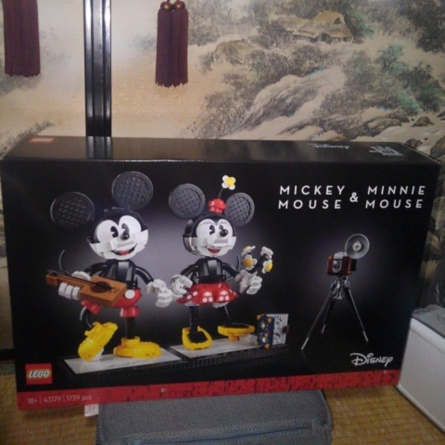 LEGO43179ミッキーマウスu0026ミニーマウス１度組み立て新品同様美品1739Pのサムネイル