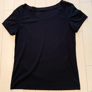 ジュンコシマダ(JUNKO SHIMADA)の49AV junko shimada ティーシャツ 半袖 カットソー 黒(Tシャツ(半袖/袖なし))