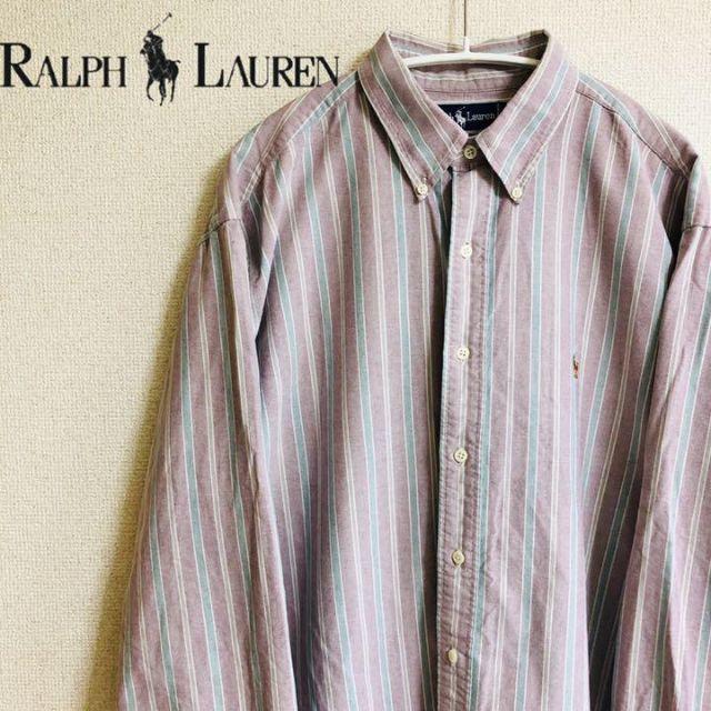Ralph Lauren - 《ラルフローレン》BDシャツ ストライプシャツ ヴィンテージ メンズ 古着の通販 by naminami's