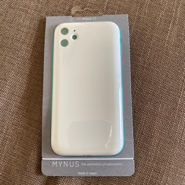 【新品⠀】MYNUS iPhone11 ケース  ＊マットホワイト スマホ/家電/カメラのスマホアクセサリー(iPhoneケース)の商品写真