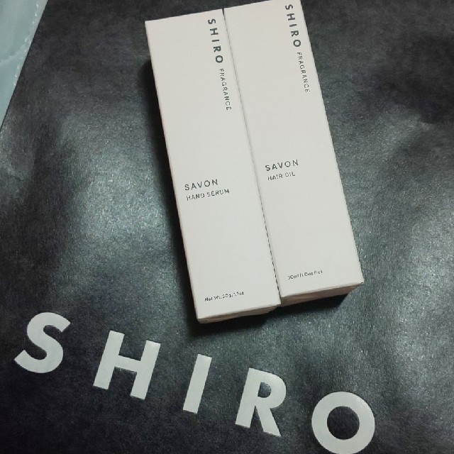 SHIRO サボンハンド美容液 サボンヘアオイル