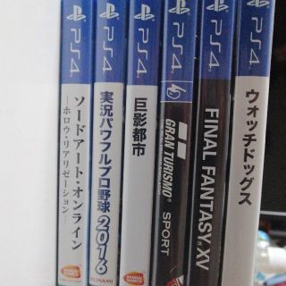 ps4 ソフト　６点セット(家庭用ゲームソフト)