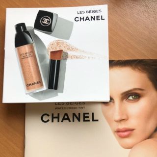 シャネル(CHANEL)の【ミニブラシ/ブックレット付き】CHANEL LES BEIGES ファンデ(ファンデーション)