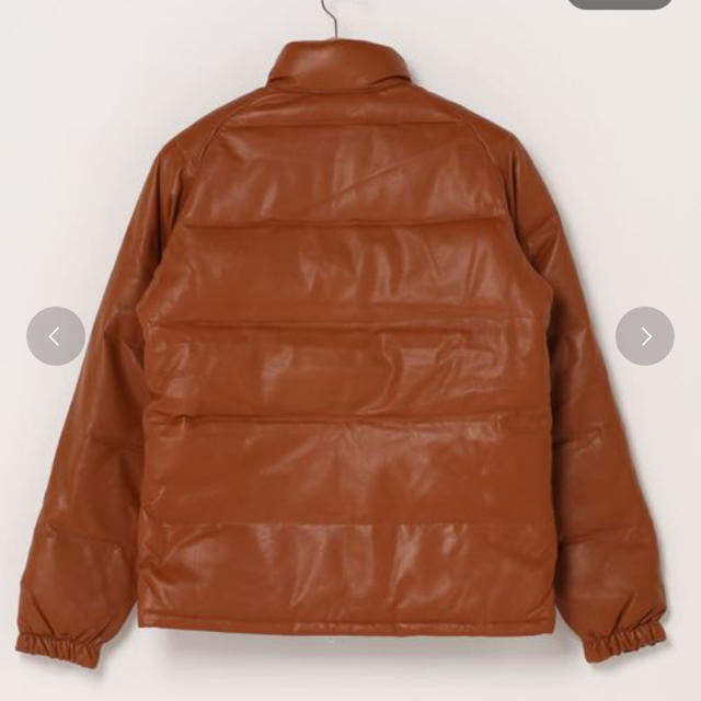 A BATHING APE(アベイシングエイプ)のape bape leather classic down jacket M メンズのジャケット/アウター(ダウンジャケット)の商品写真