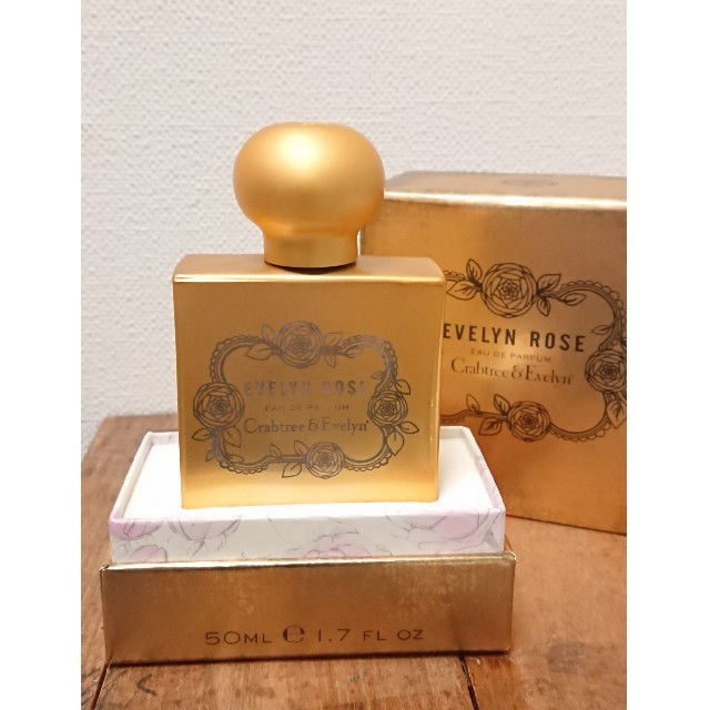 即決★CRABTREE＆EVELYN クラブツリー＆イヴリン イヴリンローズ オードパフューム 50ml 香水 ROSE 廃盤 ハウス オブ