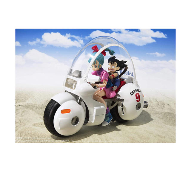 S.H.フィギュアーツ ドラゴンボール ブルマのバイク-ホイポイカプセル  ハンドメイドのおもちゃ(フィギュア)の商品写真