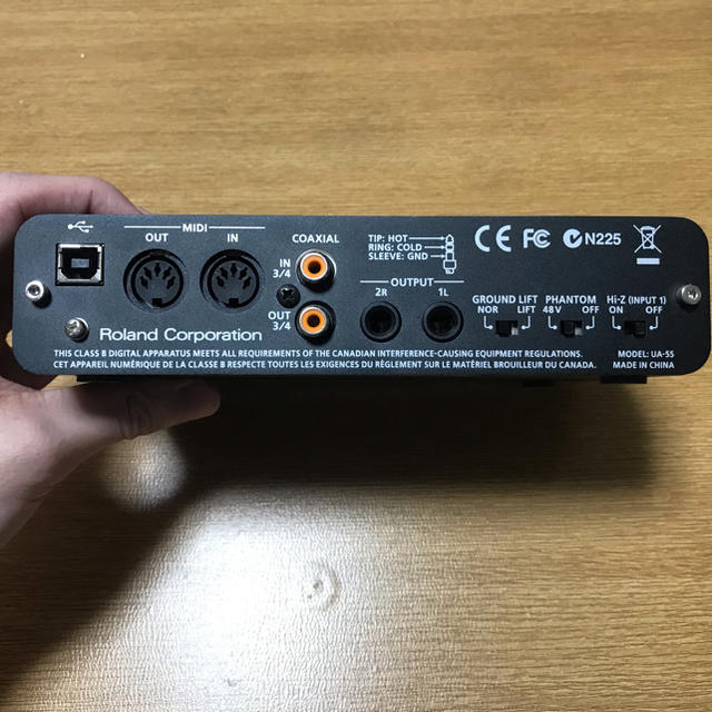 Roland  UA-55 QUAD-CAPTURE ローランド 2