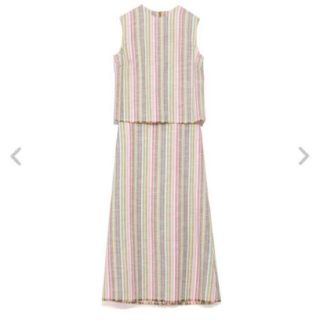 【川口春奈着用】裾フリンジセットアップ【新品】