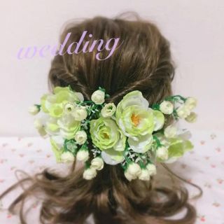 ハンドメイド 髪飾り(ヘアアクセサリー)