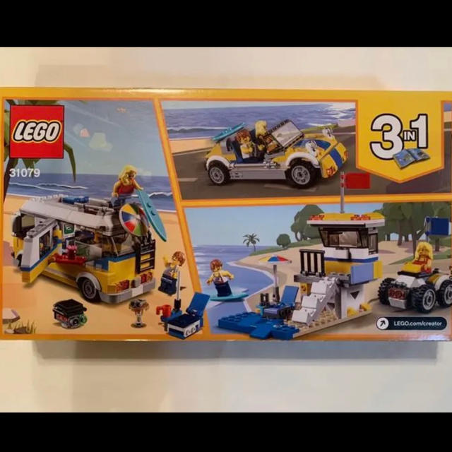 Lego(レゴ)の新品レゴ31079 クリエイター・サーファーのキャンプワゴン キッズ/ベビー/マタニティのおもちゃ(積み木/ブロック)の商品写真