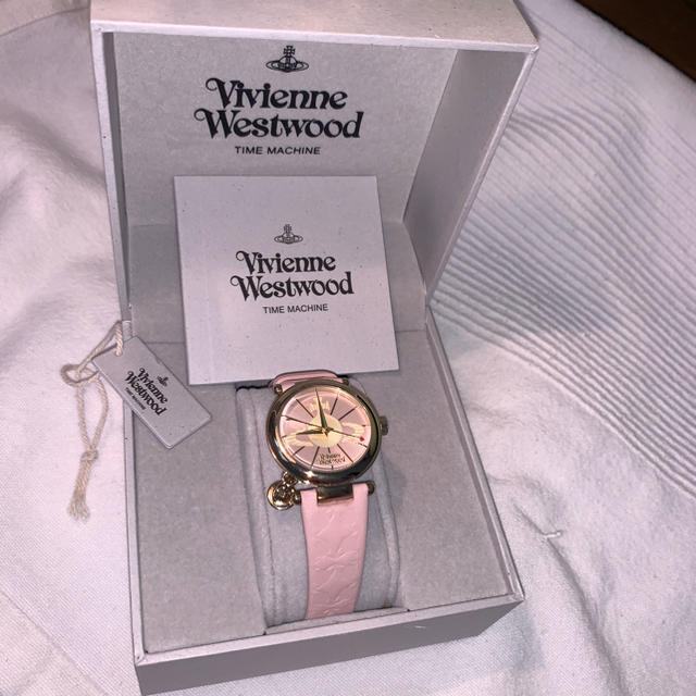 Vivienne Westwood(ヴィヴィアンウエストウッド)のvivienne westwood 腕時計　ピンク レディースのファッション小物(腕時計)の商品写真