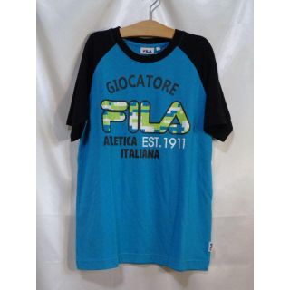 フィラ(FILA)の＜№1523＞(150cm)★FILA(フィラ)★半袖Ｔシャツ☆空黒(Tシャツ/カットソー)