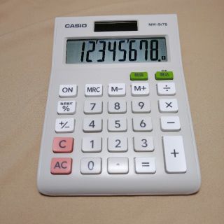 カシオ(CASIO)のCASIO カシオ 電卓 8桁 MW-8VTB(オフィス用品一般)