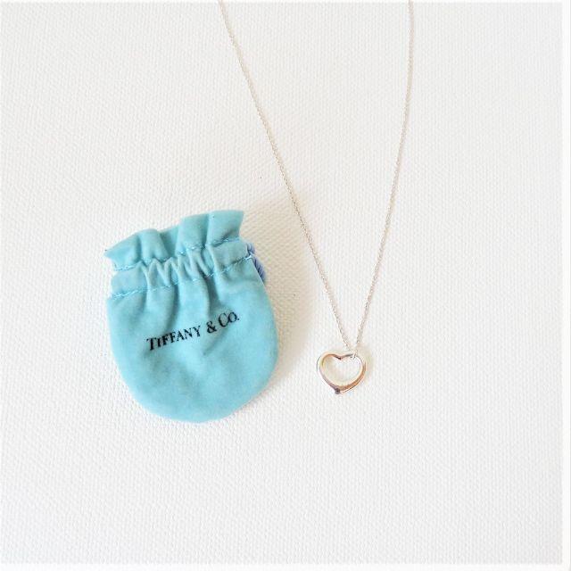 Tiffany & Co. - 　【美品】TIFFANY&Co.▼エルサ・ペレッティオープンハート▼ネックレス