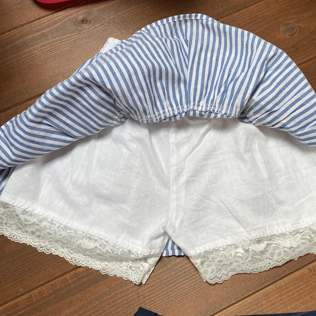 140サイズ  パンツインスカート　夏用 キッズ/ベビー/マタニティのキッズ服女の子用(90cm~)(スカート)の商品写真