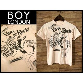 ボーイロンドン(Boy London)のaudi100様専用 希少 80s オリジナル ボーイロンドン Tシャツ 約XS(Tシャツ/カットソー(半袖/袖なし))