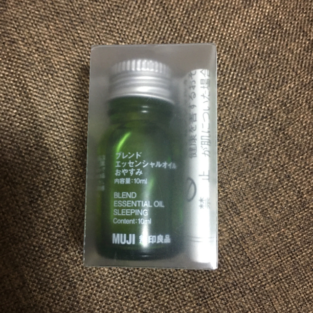 無印良品 ブレンドエッセンシャルオイル おやすみ 10ml 1本セット | フリマアプリ ラクマ