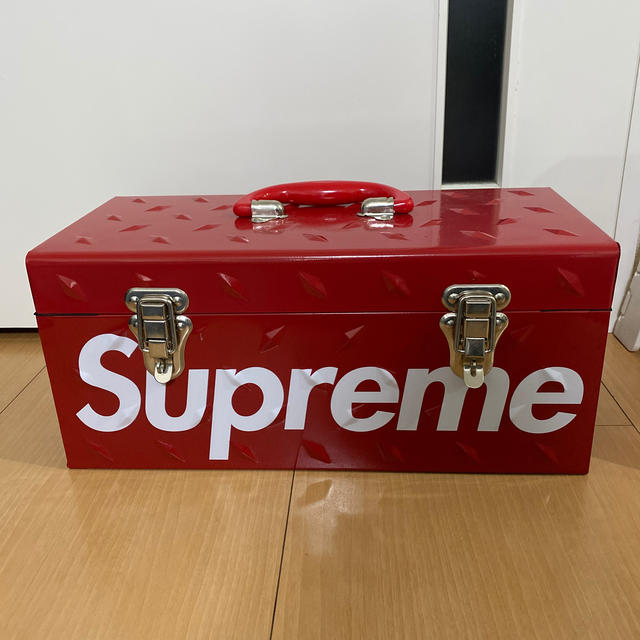 【新品未使用】Supreme Diamond Plate Tool Boxファッション小物