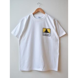 コモリ(COMOLI)の綿天竺ロゴTシャツ F-05(Tシャツ/カットソー(半袖/袖なし))