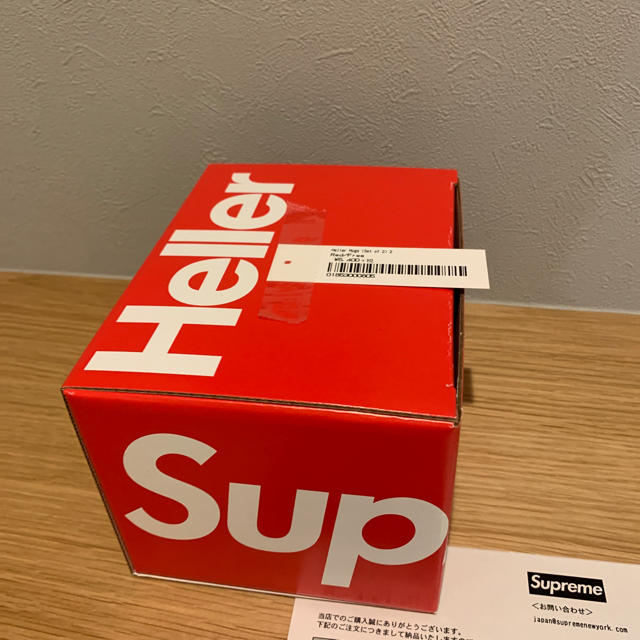 Supreme heller mugs マグカップ　レッド