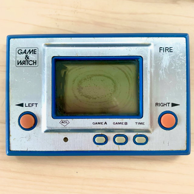 任天堂(ニンテンドウ)のゲームウォッチ ファイア GAME&WATCH FIRE 任天堂 昭和 レトロ エンタメ/ホビーのゲームソフト/ゲーム機本体(携帯用ゲーム機本体)の商品写真