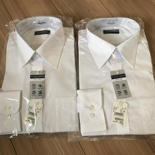 アオキ(AOKI)の紳士　長袖ワイシャツ　41-82 2枚セット(シャツ)
