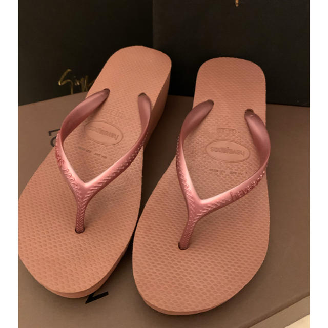 havaianas(ハワイアナス)のhavaianas ハワイアナス　ヒールサンダル　　33-34 レディースの靴/シューズ(ビーチサンダル)の商品写真