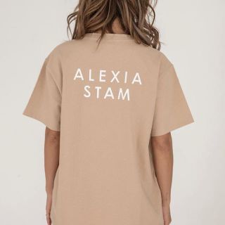 アリシアスタン(ALEXIA STAM)の未開封 アリシアスタンALEXIA STAMTシャツ ベージュ(Tシャツ(半袖/袖なし))