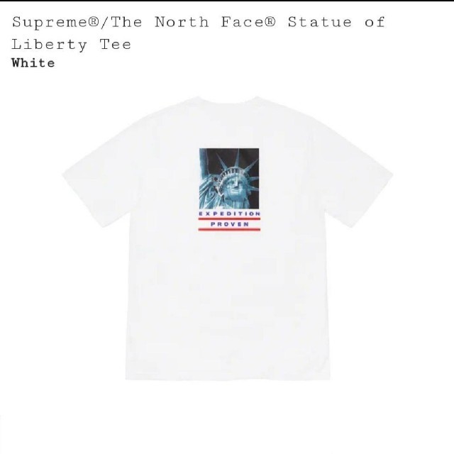 Supreme Statue of Liberty Tee シュプリーム 女神 超安い 72.0%OFF